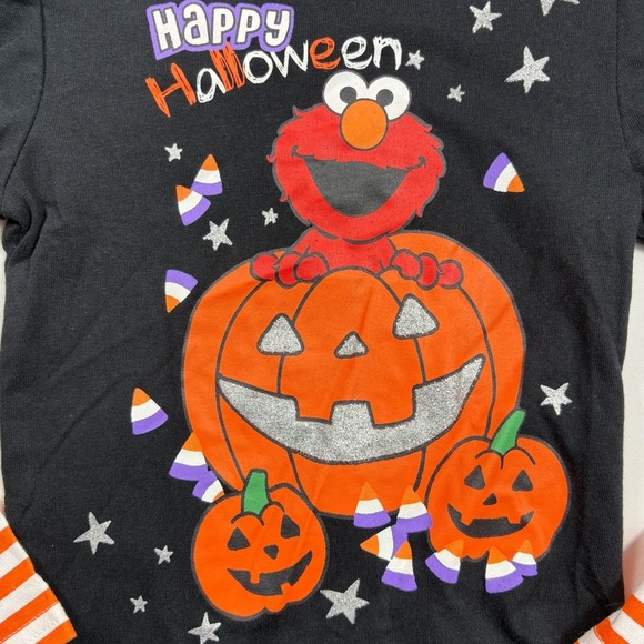 NWT Toddlers Sesame Streets Elmo Happy Halloween Shirt | 5T - Picture 3 of 5